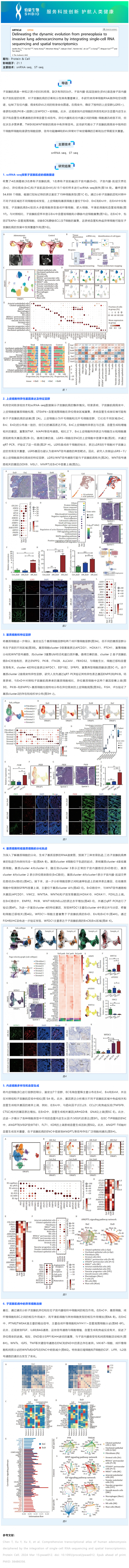 528 文獻解讀 _ 單細胞 RNA 測序與空間轉錄組學相結合破譯的子宮腺肌病綜合轉錄圖譜
